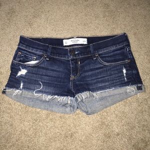 A&F jean shorts